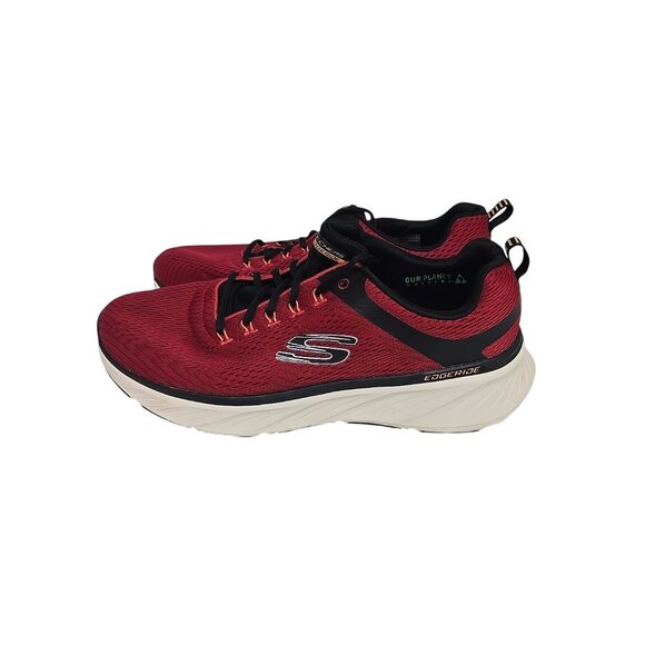 Skechers Men's Relaxed Fit 232843 Edgeride Contention Walking Shoe Red Size 13M - Picture 4 of 8